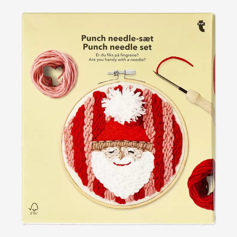 Oferta de Set de aguja de punch navideño por 6€ en Flying Tiger