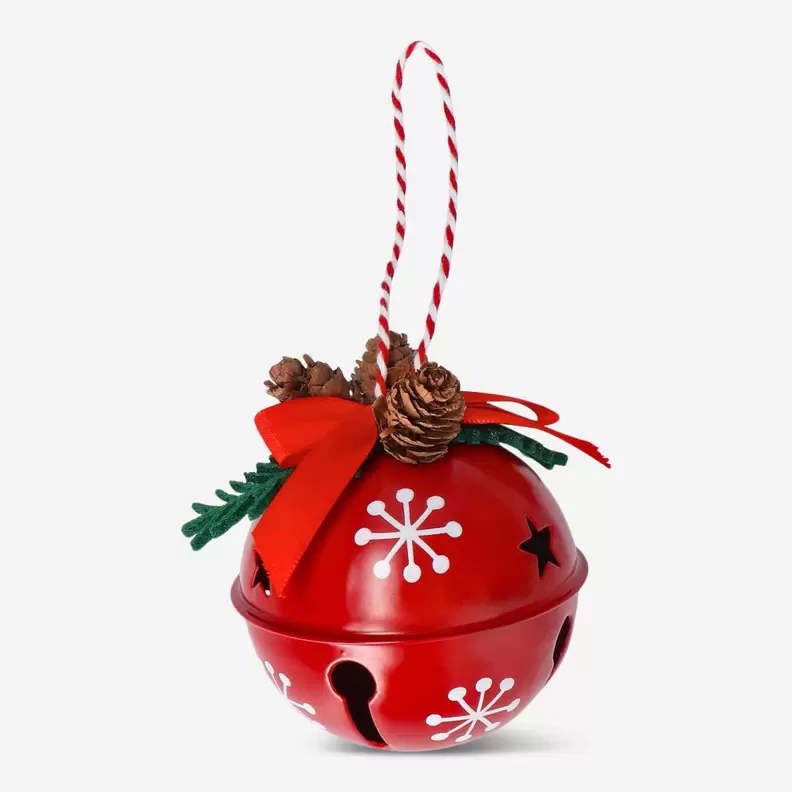 Oferta de Campana de Navidad roja de metal - Grande por 4€ en Flying Tiger