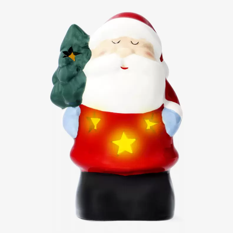 Oferta de Papá Noel con luz por 4€ en Flying Tiger