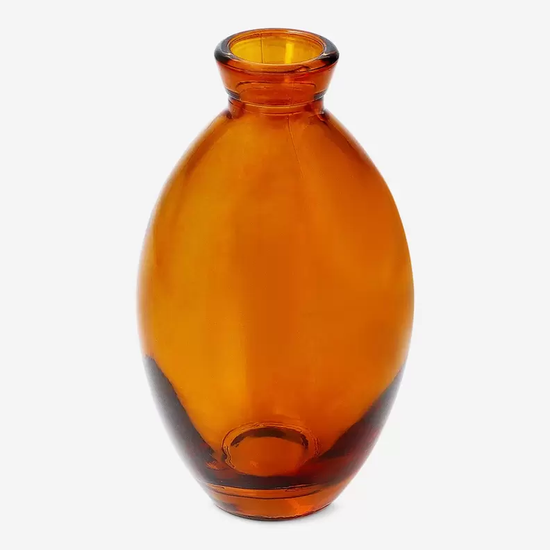 Oferta de Jarrón de cristal naranja - 12 cm por 1,5€ en Flying Tiger