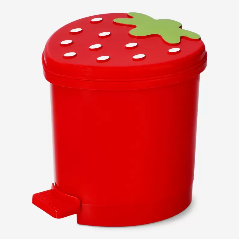 Oferta de Papelera de empuje para fresas por 3,5€ en Flying Tiger