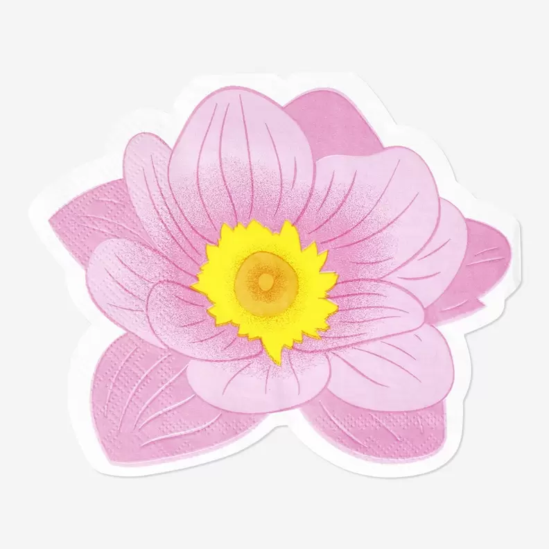 Oferta de Servilletas de flores - 10 uds por 1,5€ en Flying Tiger