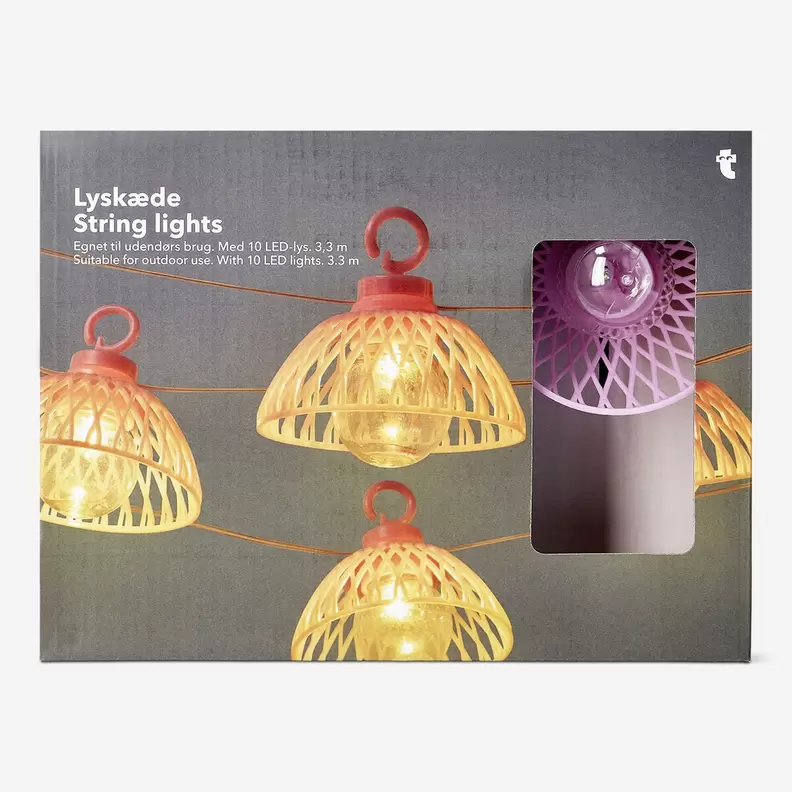 Oferta de Guirnalda de luces para exterior - 380 cm por 10€ en Flying Tiger