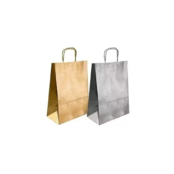 Oferta de BOLSA PAPEL KRAFT LISO 27X37 ORO P/50 por 31,23€ en Folder