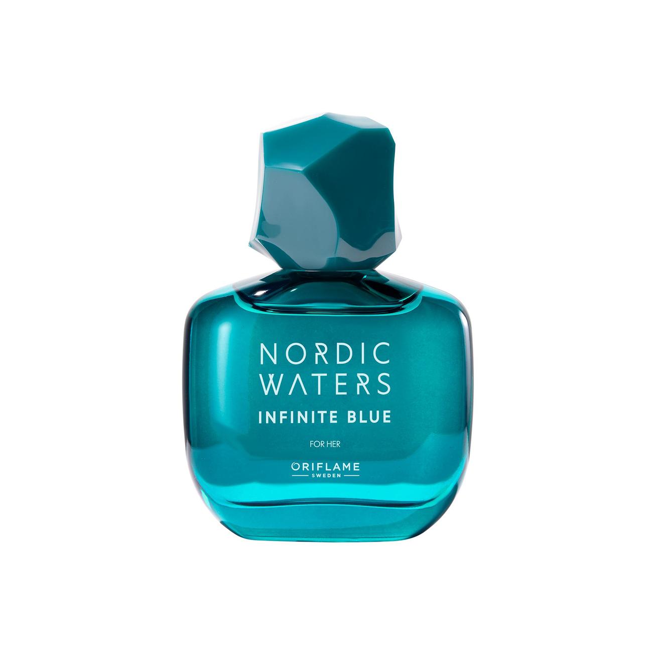 Oferta de Eau de Parfum Nordic Waters Infinite Blue para Ella por 28,99€ en Oriflame