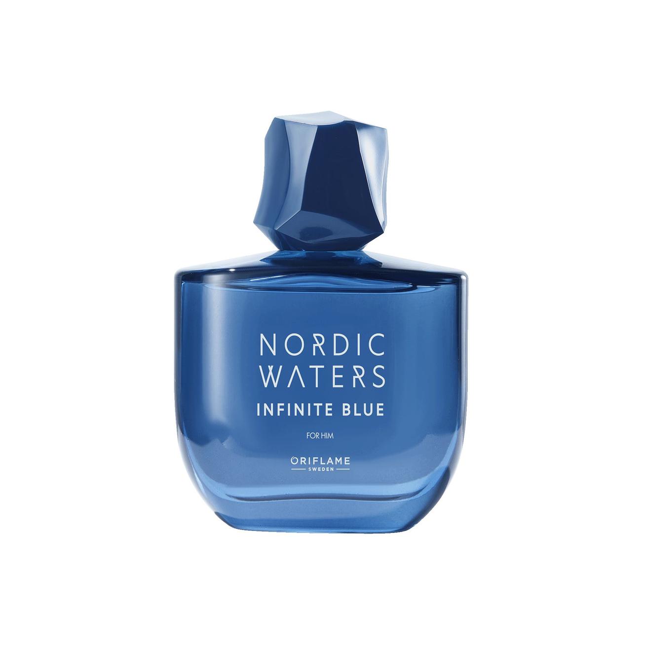 Oferta de Eau de Parfum Nordic Waters Infinite Blue para Él por 28,99€ en Oriflame