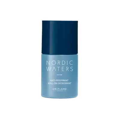 Oferta de Desodorante Roll-On Antitranspirante Nordic Waters para Él por 2,79€ en Oriflame