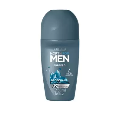 Oferta de Desodorante Roll-On North For Men SubZero por 2,79€ en Oriflame