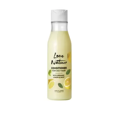 Oferta de Acondicionador para Cabello Graso con Limón y Menta Orgánicos por 3,79€ en Oriflame