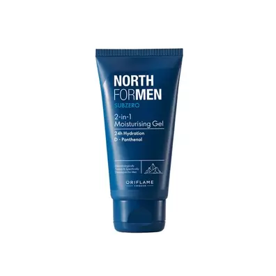 Oferta de Gel Hidratante 2 en 1 North For Men Subzero por 6,29€ en Oriflame