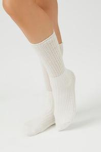 Oferta de Cotton-Blend Crew Socks por 5,95€ en Forever 21