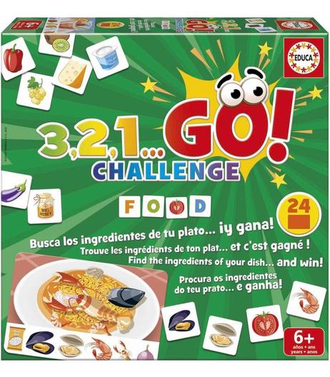 Oferta de 3,2,1...GO! CHALLENGERS FOOD por 6,95€ en Panre