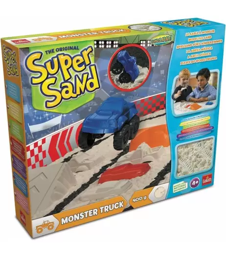 Oferta de CAJA SUPER SAND MONSTER TRUCK DE GOLIATH por 12€ en Panre