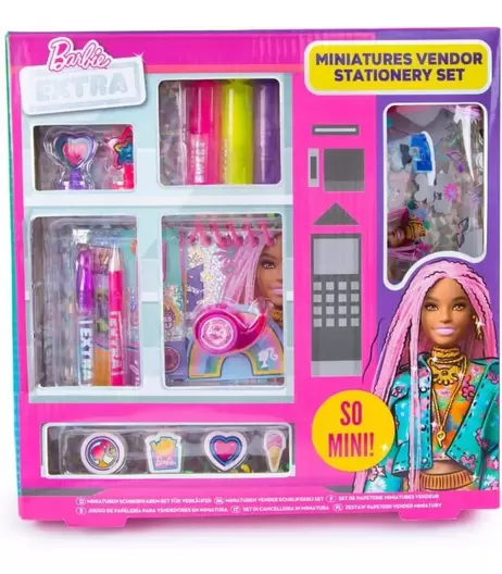 Oferta de SET DE PAPELERIA MINIATURA BARBIE DE NEW IMPORT por 6,95€ en Panre