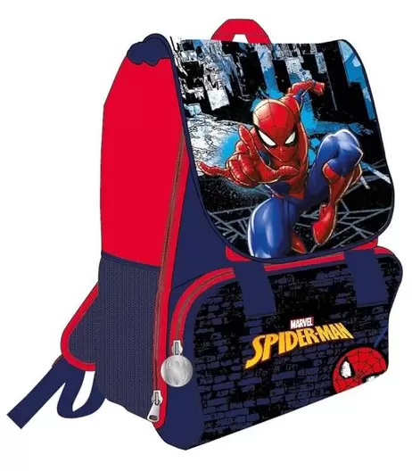 Oferta de MOCHILA SPIDERMAN GRANDE EXTENSIBLE DE CERDÁ por 15€ en Panre