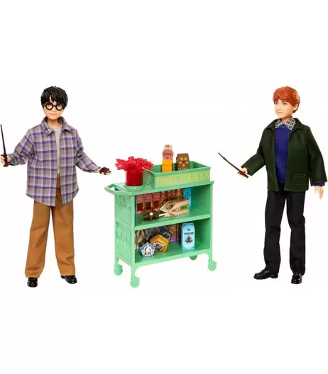 Oferta de HARRY POTTER HARRY Y RON EN EL TREN HOGWARTS EXPRESS DE MATTEL por 22,95€ en Panre