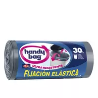 Oferta de HANDY BAG FIJACION ELASTICA bolsa basura 30 litrosOtros Artículos de Hogar por 3,05€ en Perfume's club