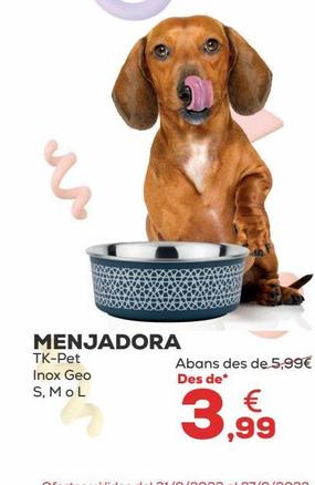 Oferta de Bebedero para perros por 3,99€ en Kiwoko