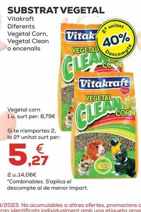 Oferta de Comida para animales Vitakraft por 8,79€ en Kiwoko