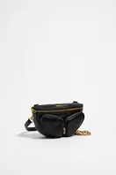 Oferta de Bolso riñonera Pocket mini piel negro por 147€ en Bimba & Lola