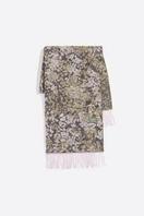 Oferta de Chal jacquard Leomimosa caqui por 40,6€ en Bimba & Lola