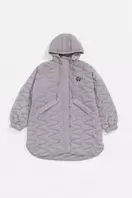 Oferta de Chaquetón acolchado gris por 107,5€ en Bimba & Lola