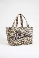 Oferta de Bolsa shopper XL Leopard natural por 93,7€ en Bimba & Lola