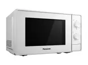 Oferta de NN-E20JWMEPG - Microondas, 800W, 46 decibelios, metal, blanco, Incl. contenedor para alimentos por 108,99€ en Panasonic