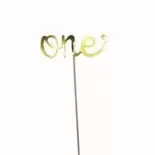 Oferta de CAKE TOPPER ONE ORO por 3€ en Party Fiesta
