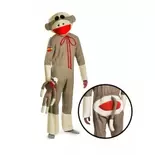 Oferta de DISFRAZ MONO DE TRAPO DELUXE PARA HOMBRE por 49,98€ en Party Fiesta