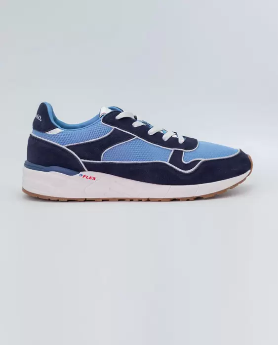 Oferta de Zapatilla El Ganso & Flex Azul por 69,9€ en El Ganso