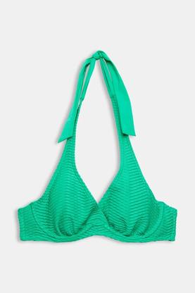 Oferta de Reciclado: sujetador de bikini con aros y textura por 16,99€ en ESPRIT