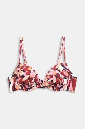Oferta de Top de bikini con estampado floral, con aros y relleno por 14,99€ en ESPRIT