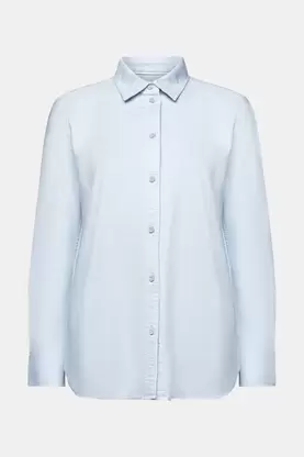 Oferta de Blusa Oxford por 41,99€ en ESPRIT