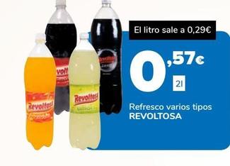 Oferta de Refresco varios tipos Revoltosa 2L por 0,57€ en Supeco