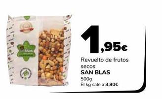 Oferta de Revuelto de frutos secos san blas 500g por 1,95€ en Supeco