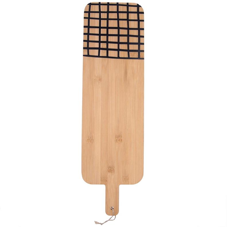 Oferta de Tabla servir 55X16cm bambú Zigzag Bidasoa por 5,5€ en Ohgar