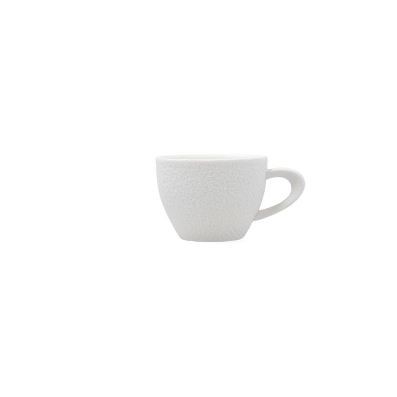 Oferta de Taza café 8cl porcelana blanco Fosil Bidasoa por 1,9€ en Ohgar