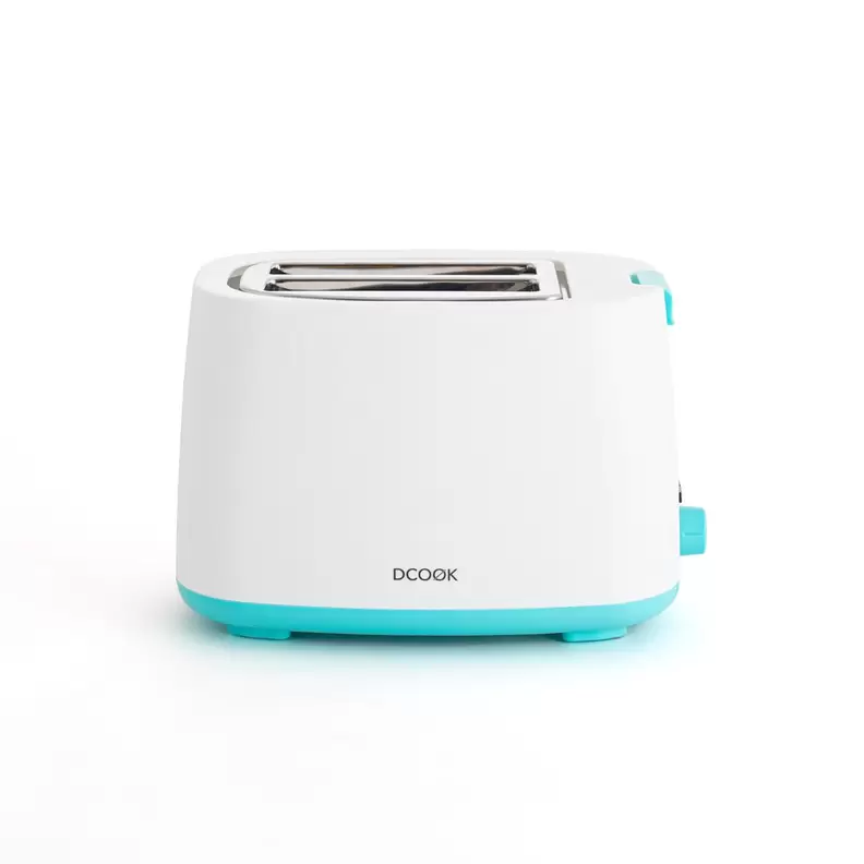 Oferta de Tostador doble ranura 650-750W plástico blanco Gallery Dcook por 17,9€ en Ohgar