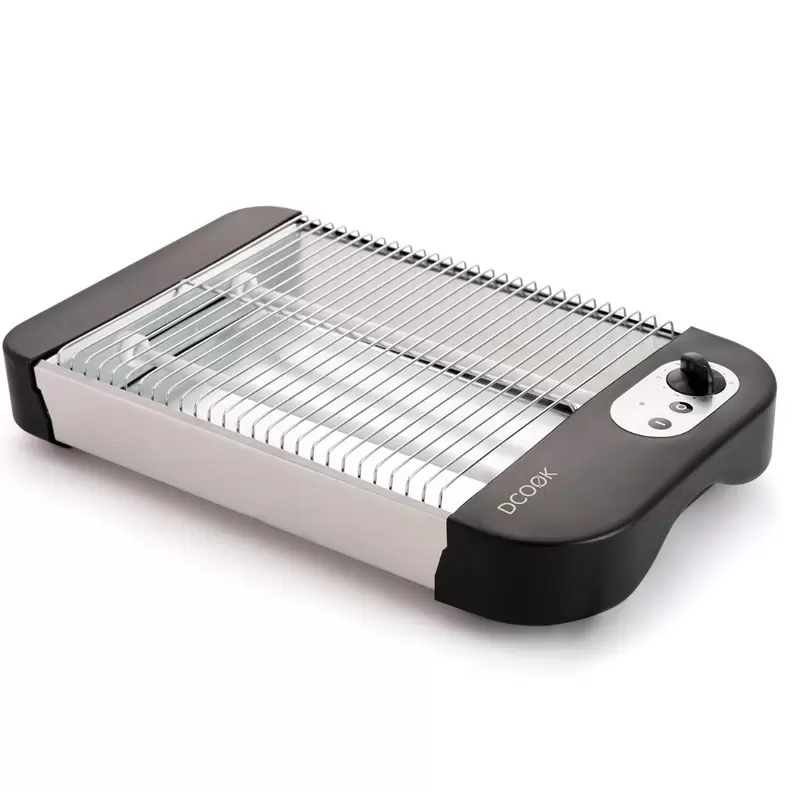 Oferta de Tostador horizontal 600W metal y plástico negro Gallery Dcook por 17,9€ en Ohgar