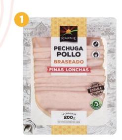 Oferta de Pechuga De Pollo Braseado Finas Lonchas por 2,09€ en Lidl