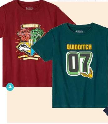Oferta de Pack De 2 Camisetas Júnior De Harry Potter por 7,99€ en Lidl