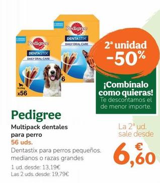 Oferta de Snacks para mascotas Pedigree por 13,19€ en Tiendanimal