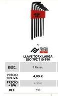 Oferta de Llaves  por 4,95€ en Coferdroza