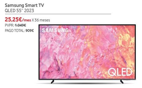 Oferta de Smart TV por 909€ en Vodafone