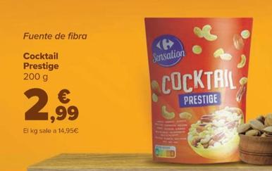 Oferta de Cocktail Prestige por 2,99€ en Carrefour