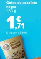 Oferta de Gotes De Xocolata Negra por 1,71€ en Carrefour