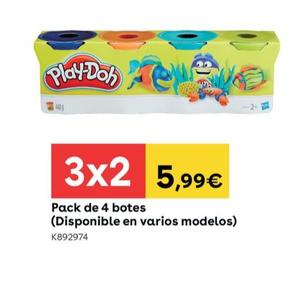 Oferta de Pack De 4 Botes por 5,99€ en ToysRus