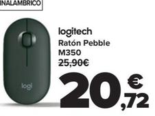 Oferta de Raton pebble M350 por 20,72€ en Carrefour