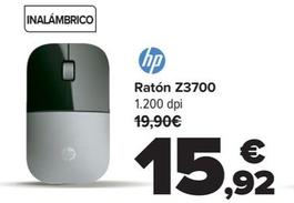 Oferta de Raton Z3700 por 15,92€ en Carrefour
